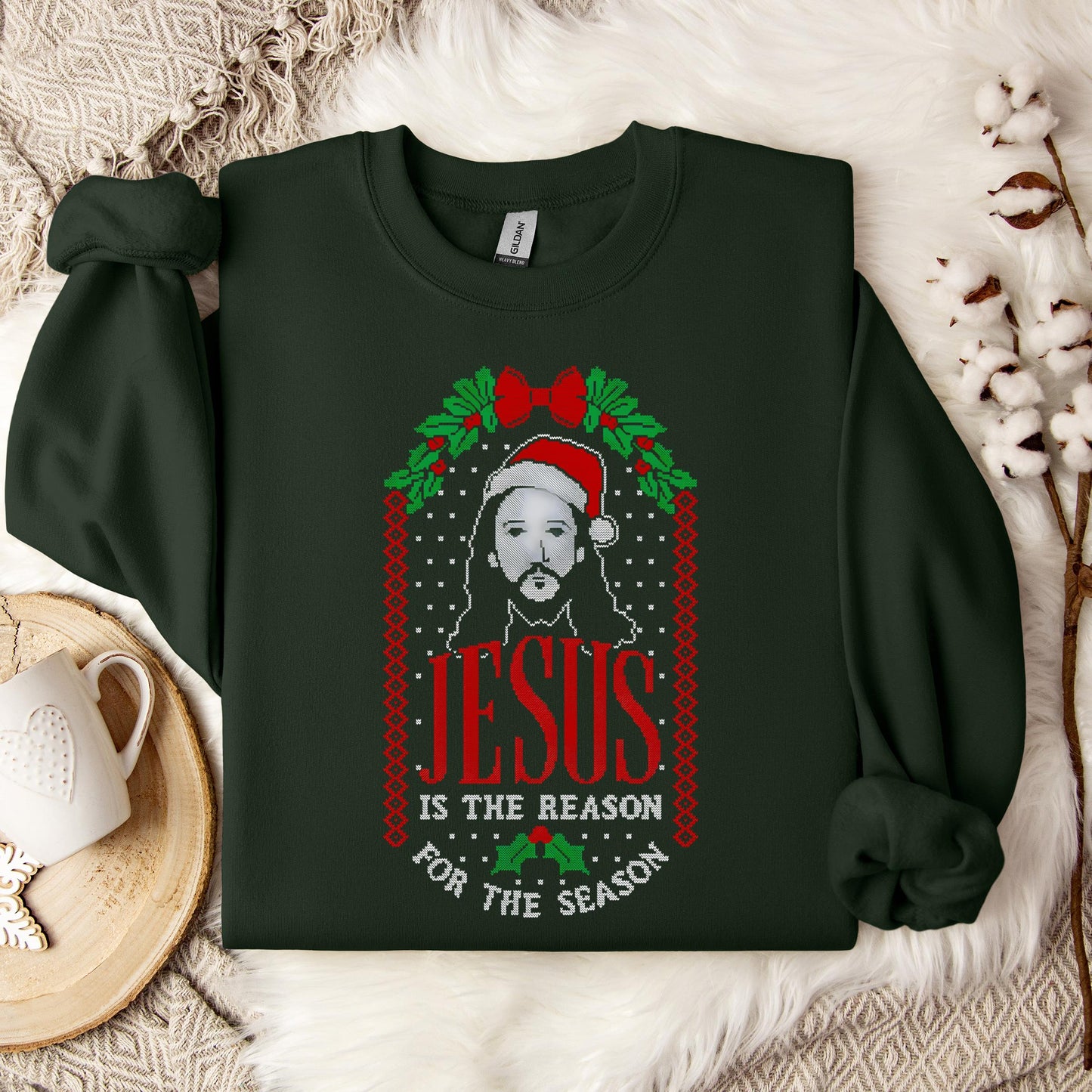 Jesus Is The Reason For The Season 08 Sweatshirt
