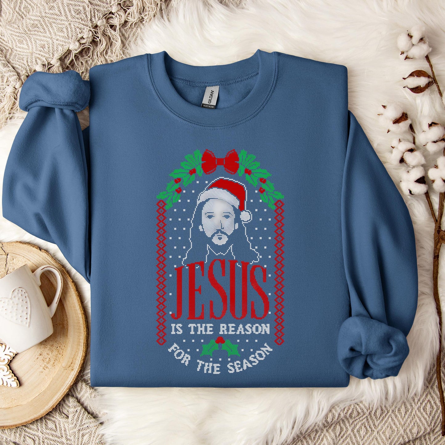 Jesus Is The Reason For The Season 08 Sweatshirt