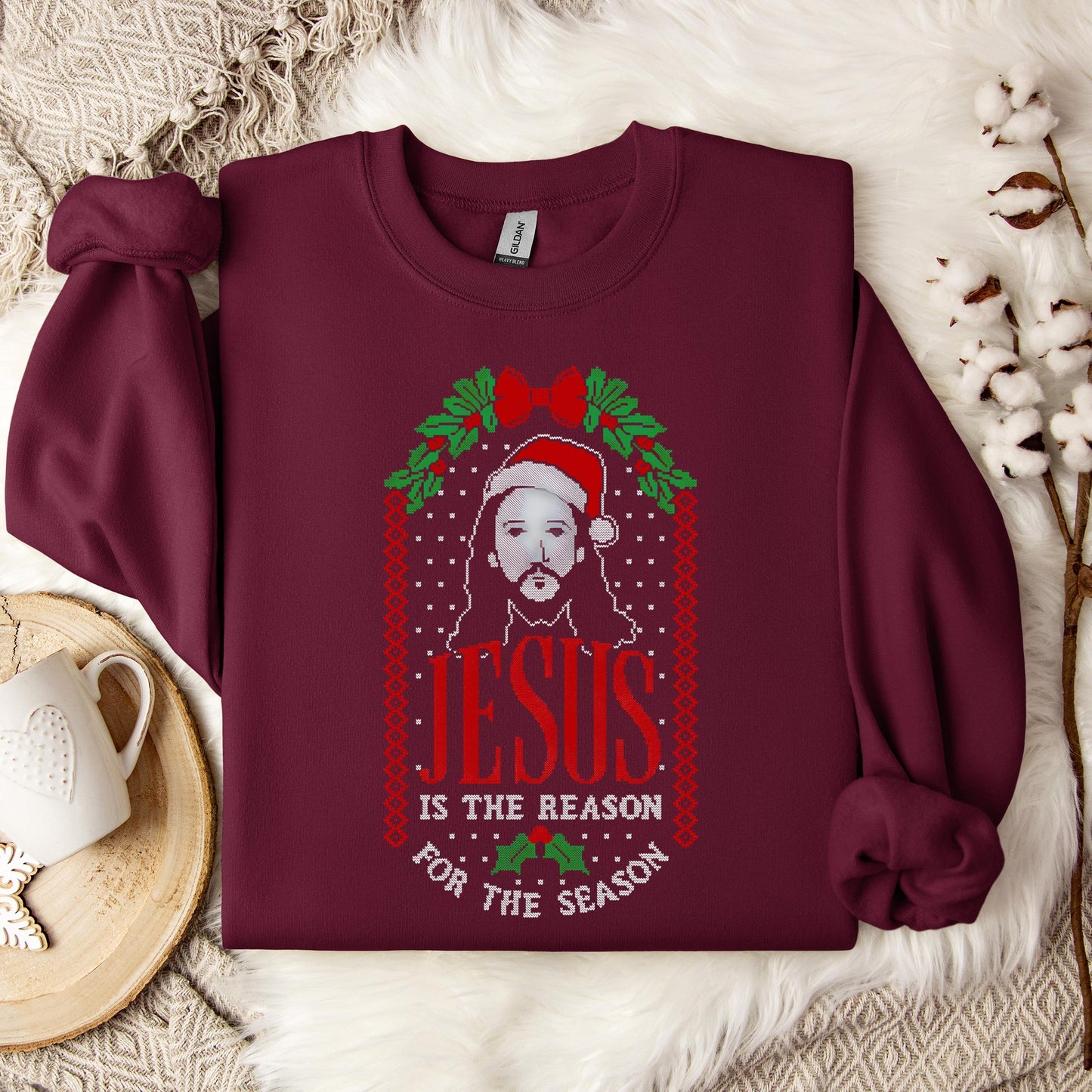 Jesus Is The Reason For The Season 08 Sweatshirt