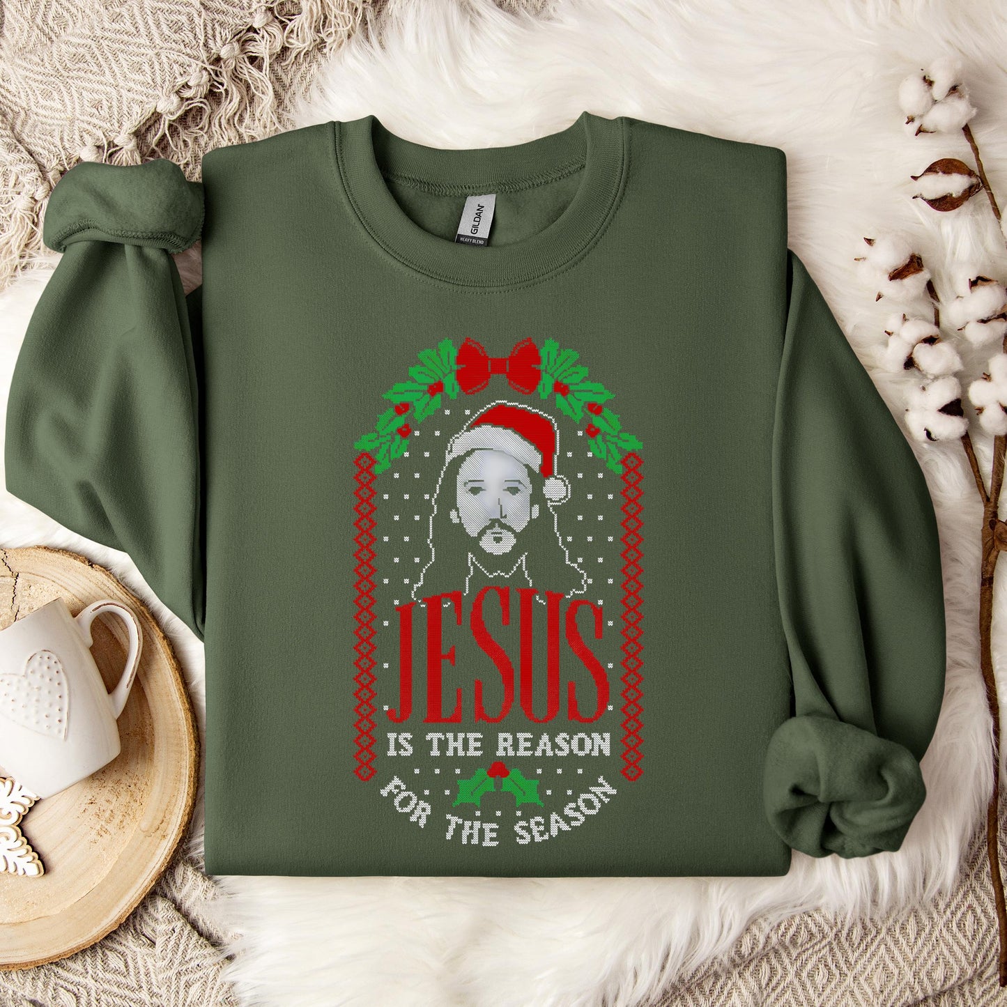 Jesus Is The Reason For The Season 08 Sweatshirt