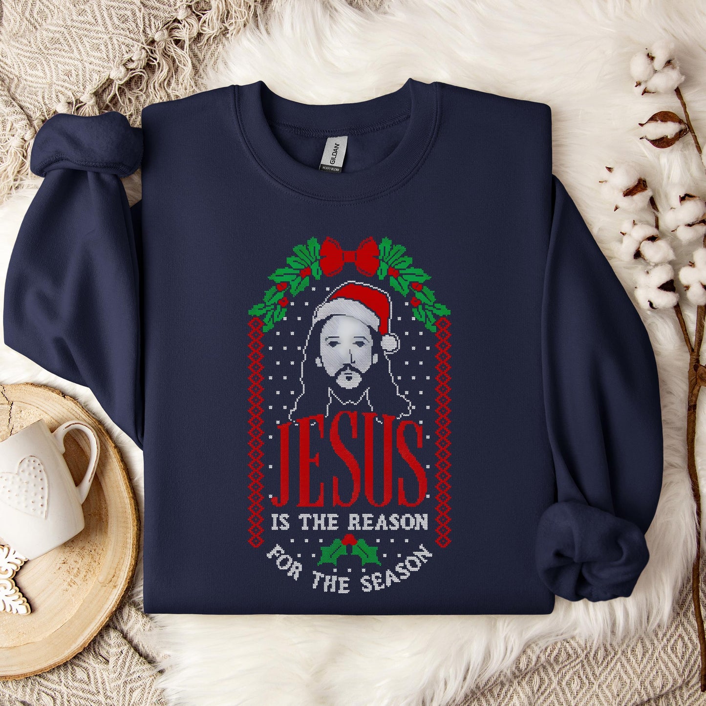Jesus Is The Reason For The Season 08 Sweatshirt