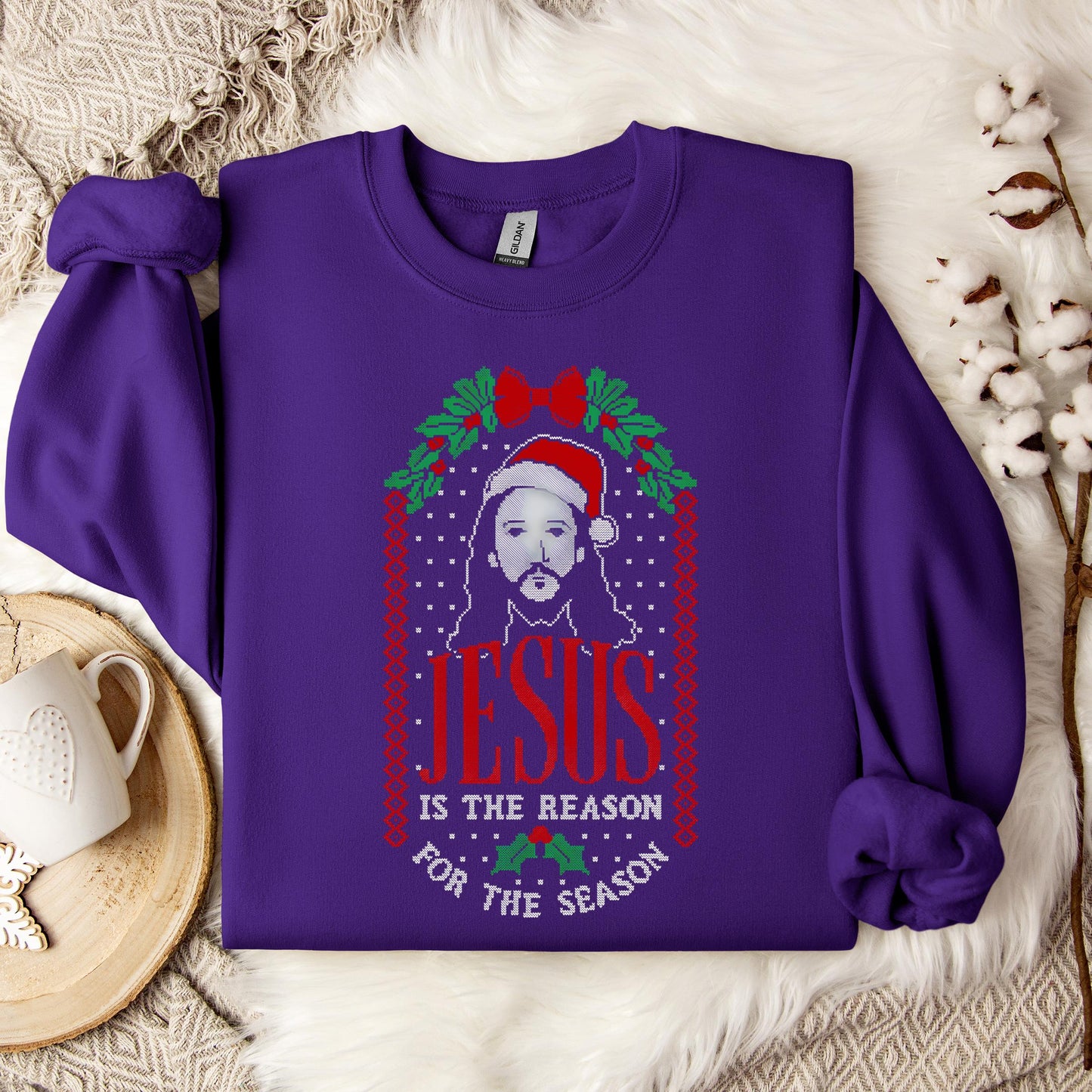 Jesus Is The Reason For The Season 08 Sweatshirt