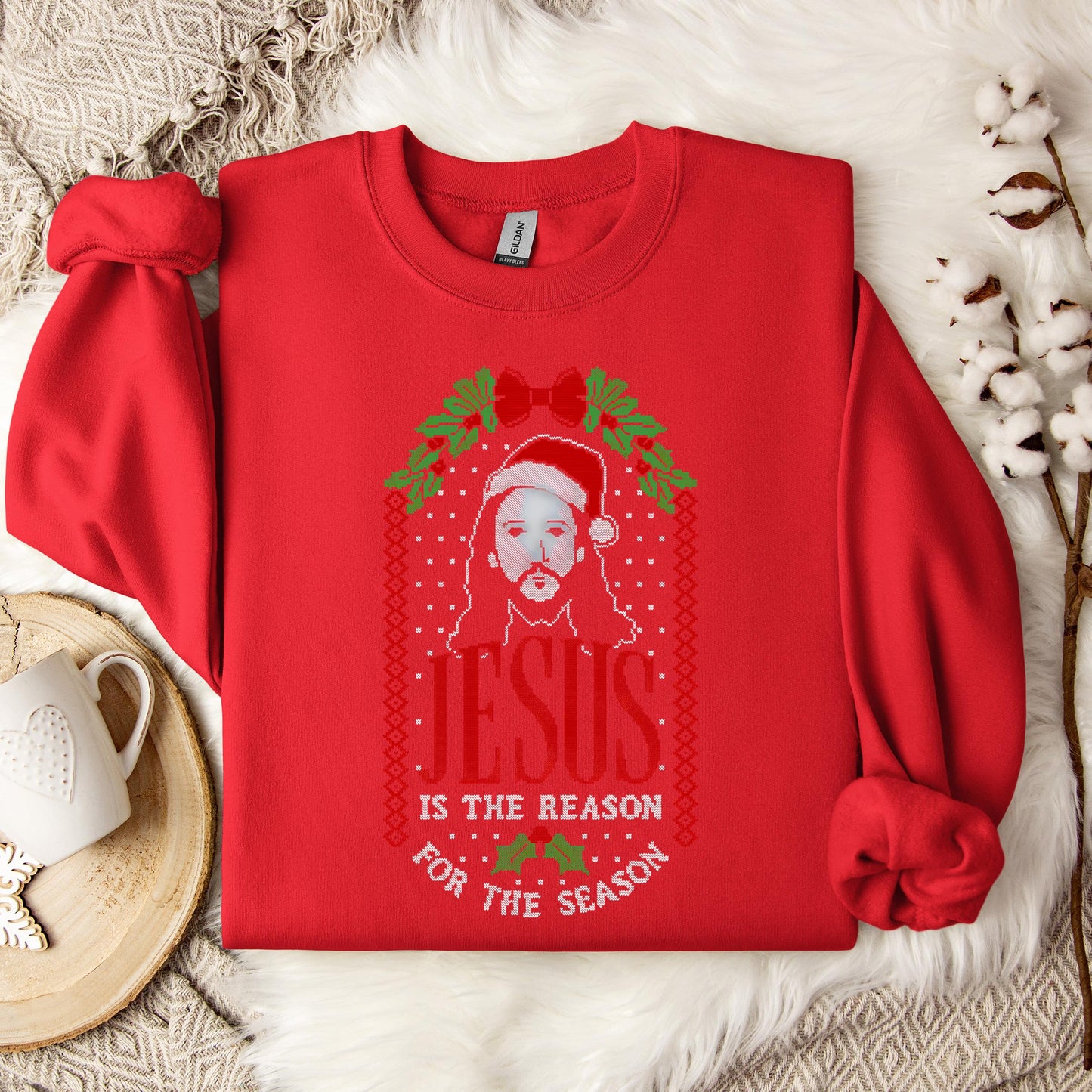 Jesus Is The Reason For The Season 08 Sweatshirt