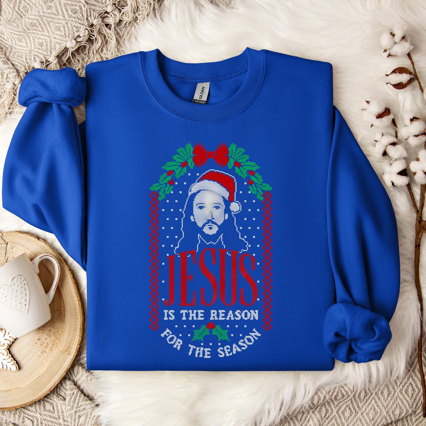 Jesus Is The Reason For The Season 08 Sweatshirt