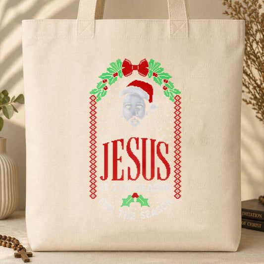 Jesus Is The Reason For The Season 08 Tote Bag