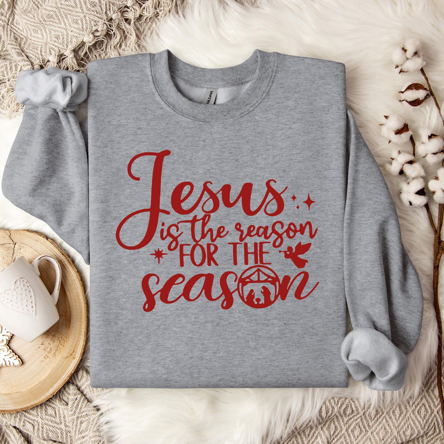 Jesus Is The Reason For The Season 09 Sweatshirt