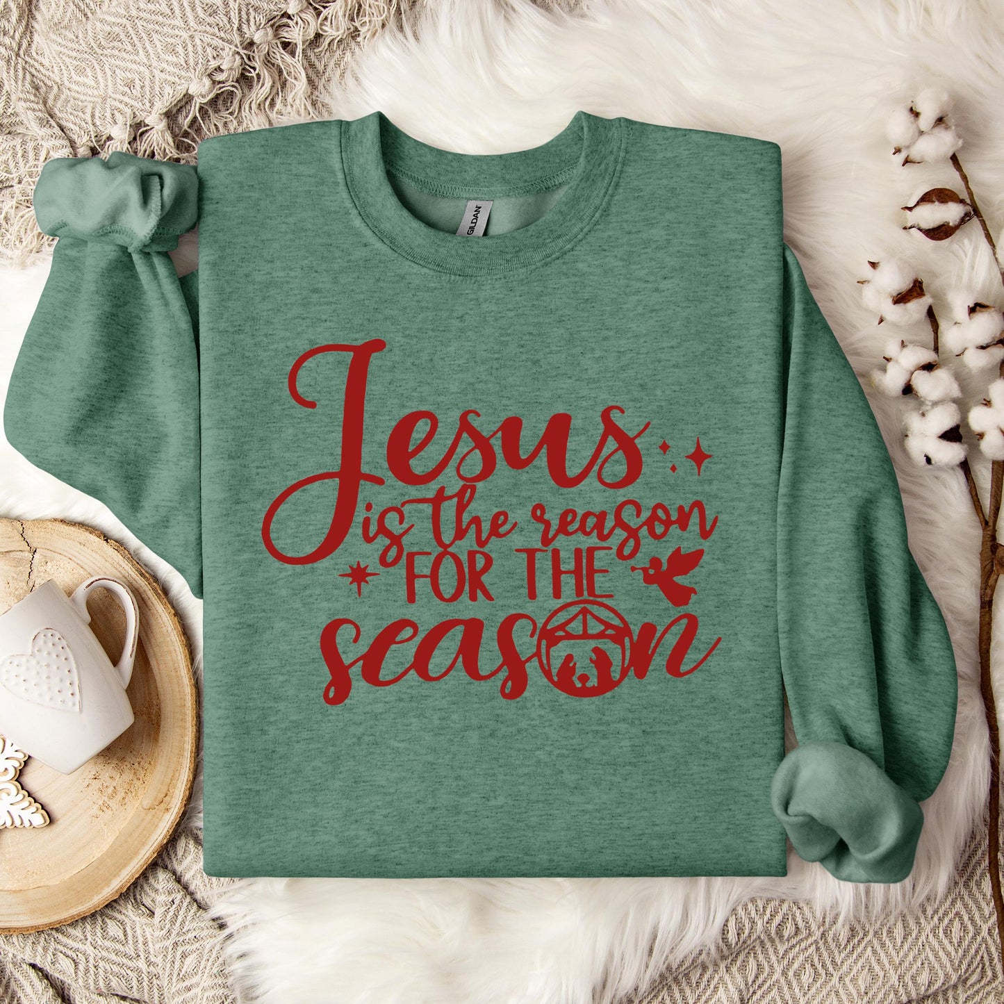 Jesus Is The Reason For The Season 09 Sweatshirt
