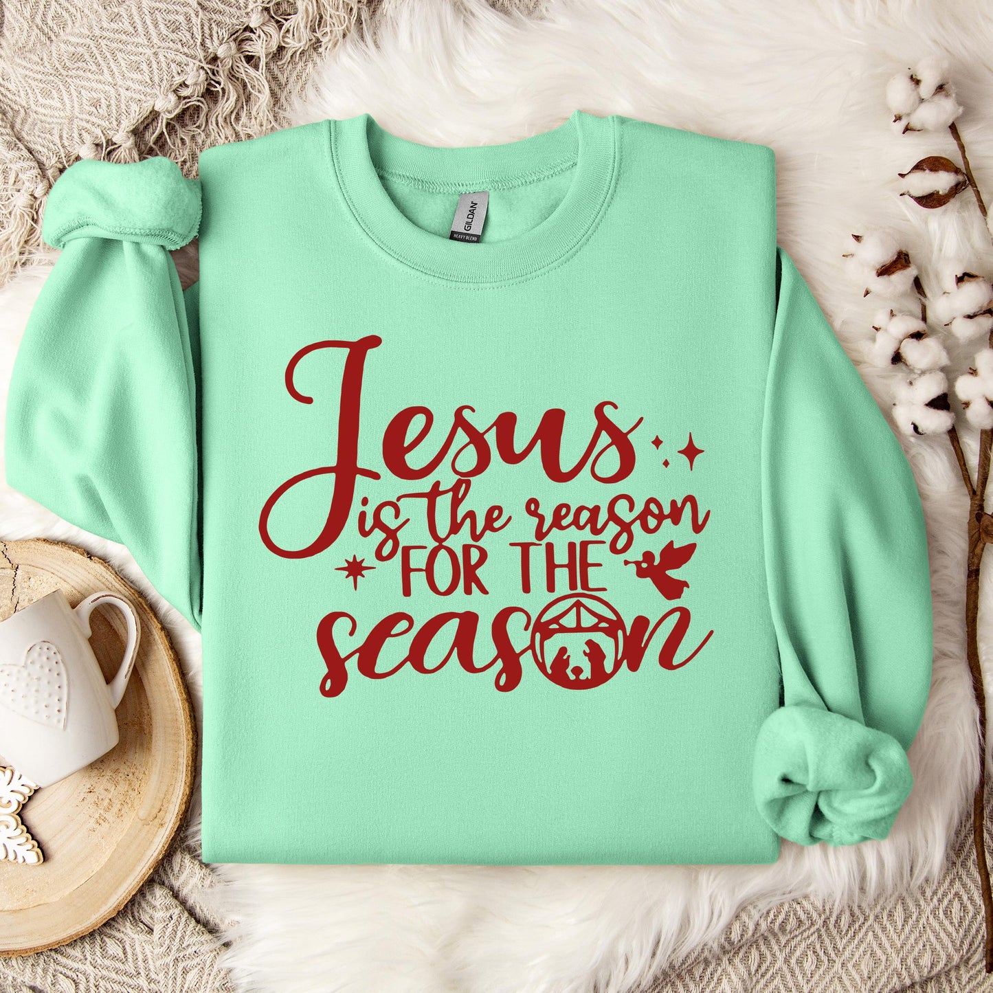 Jesus Is The Reason For The Season 09 Sweatshirt