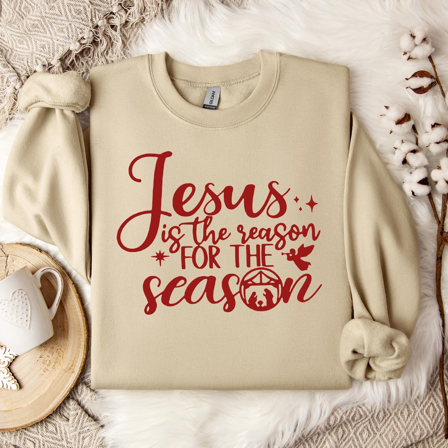 Jesus Is The Reason For The Season 09 Sweatshirt