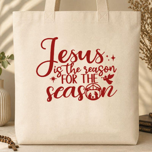 Jesus Is The Reason For The Season 09 Tote Bag