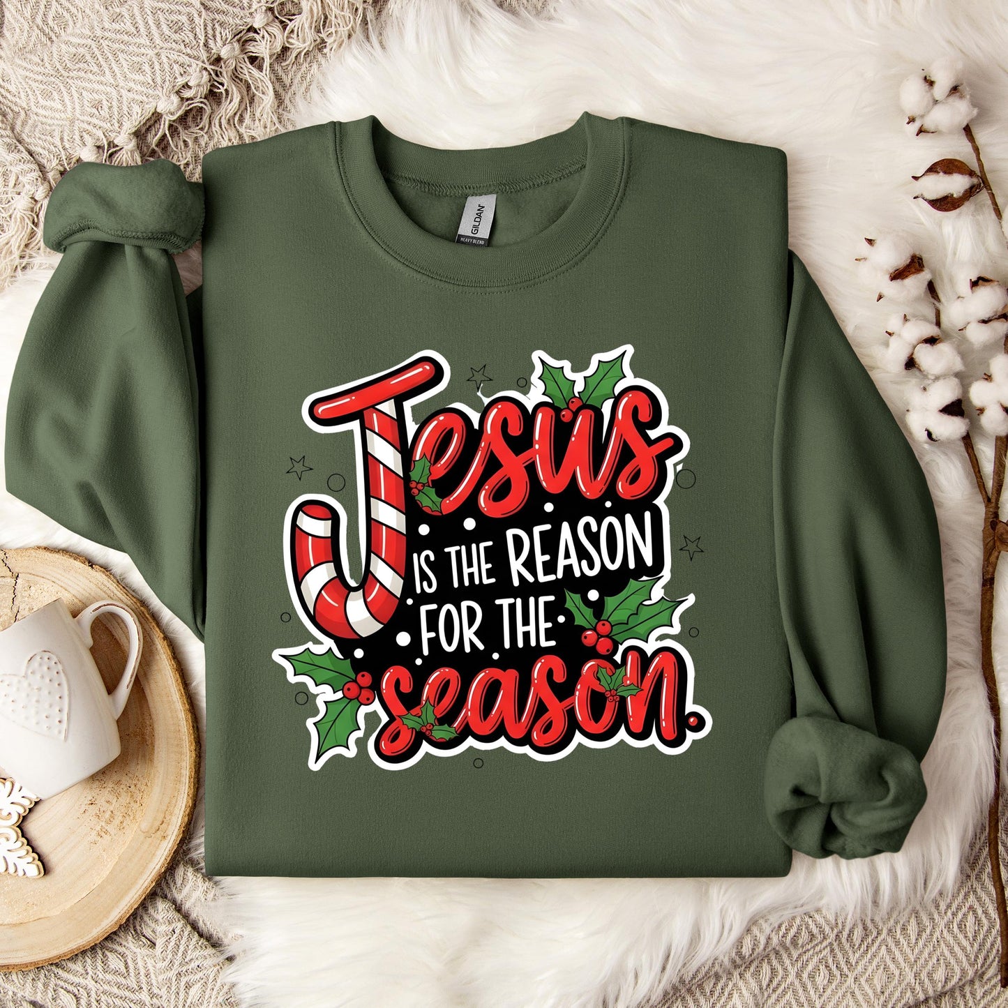 Jesus Is The Reason For The Season 11 Sweatshirt