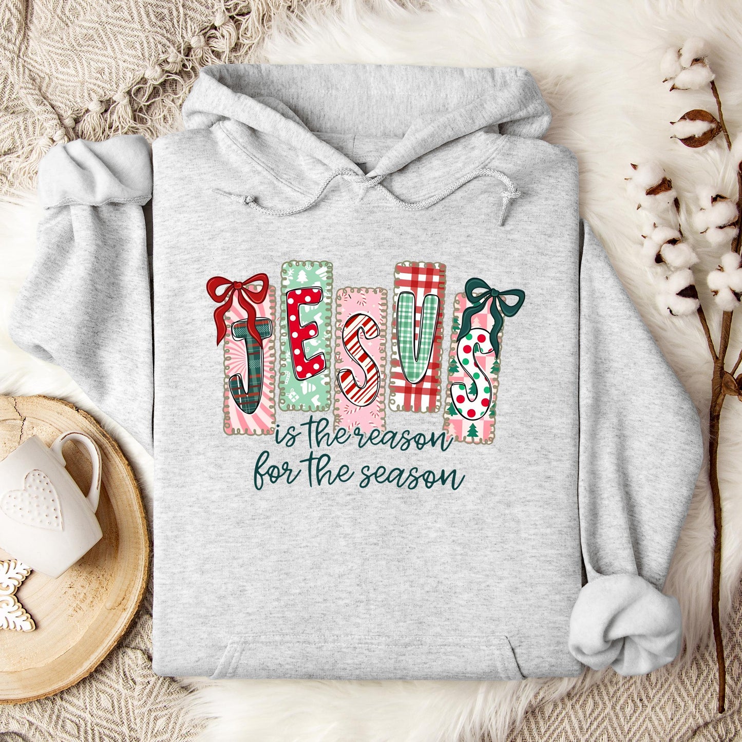 Jesus Is The Reason For The Season 12 Hoodie
