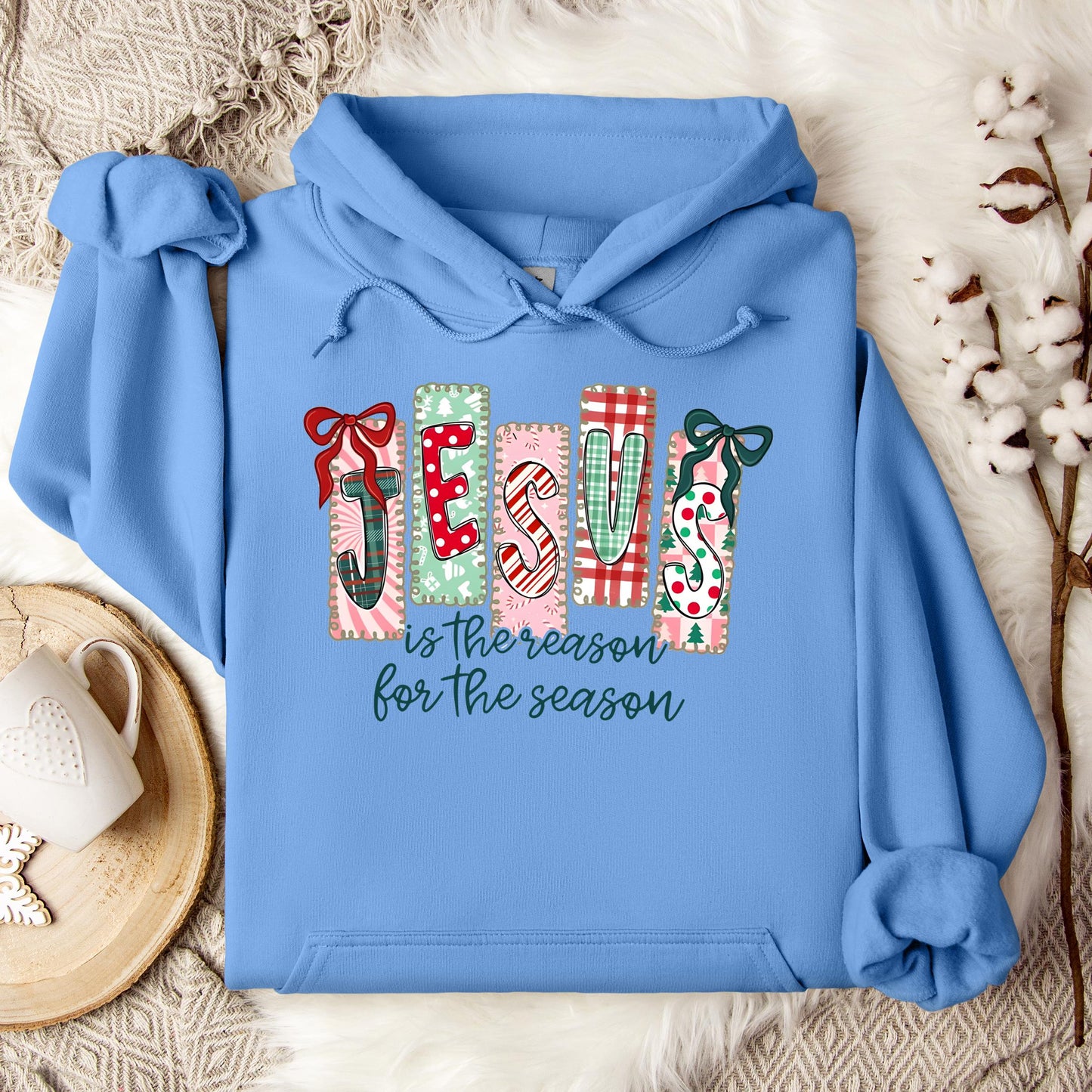 Jesus Is The Reason For The Season 12 Hoodie