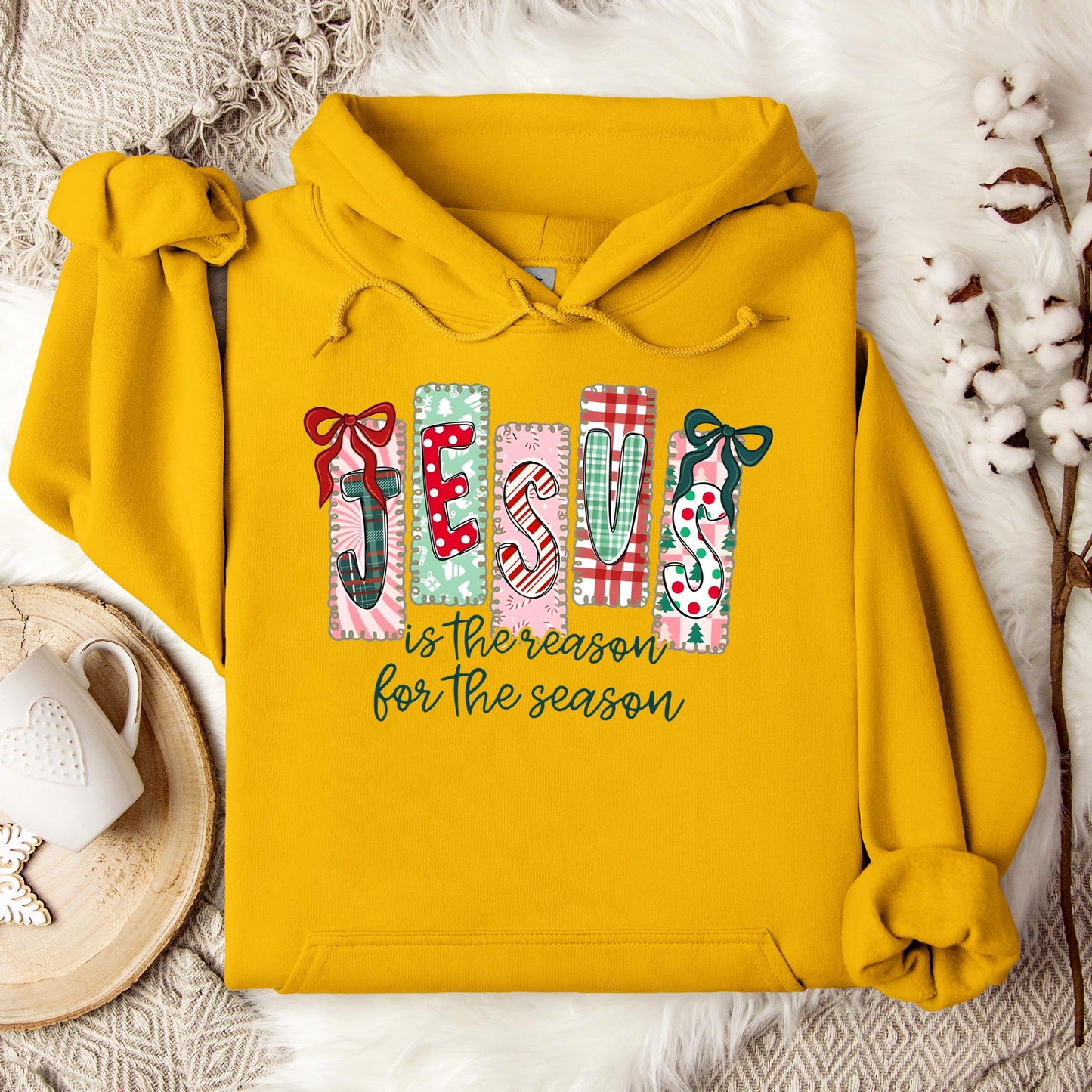 Jesus Is The Reason For The Season 12 Hoodie