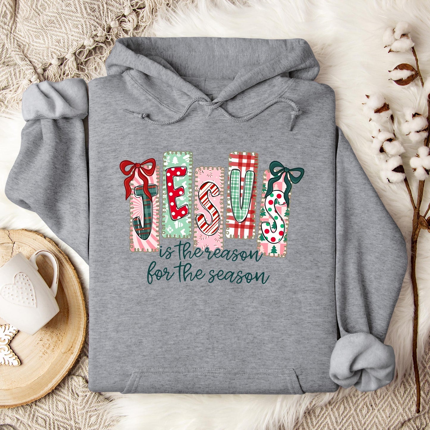 Jesus Is The Reason For The Season 12 Hoodie