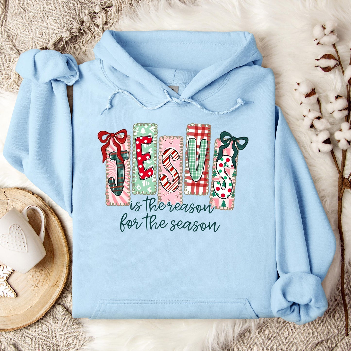 Jesus Is The Reason For The Season 12 Hoodie