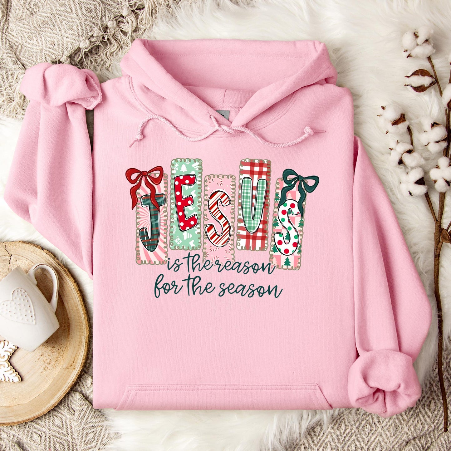 Jesus Is The Reason For The Season 12 Hoodie