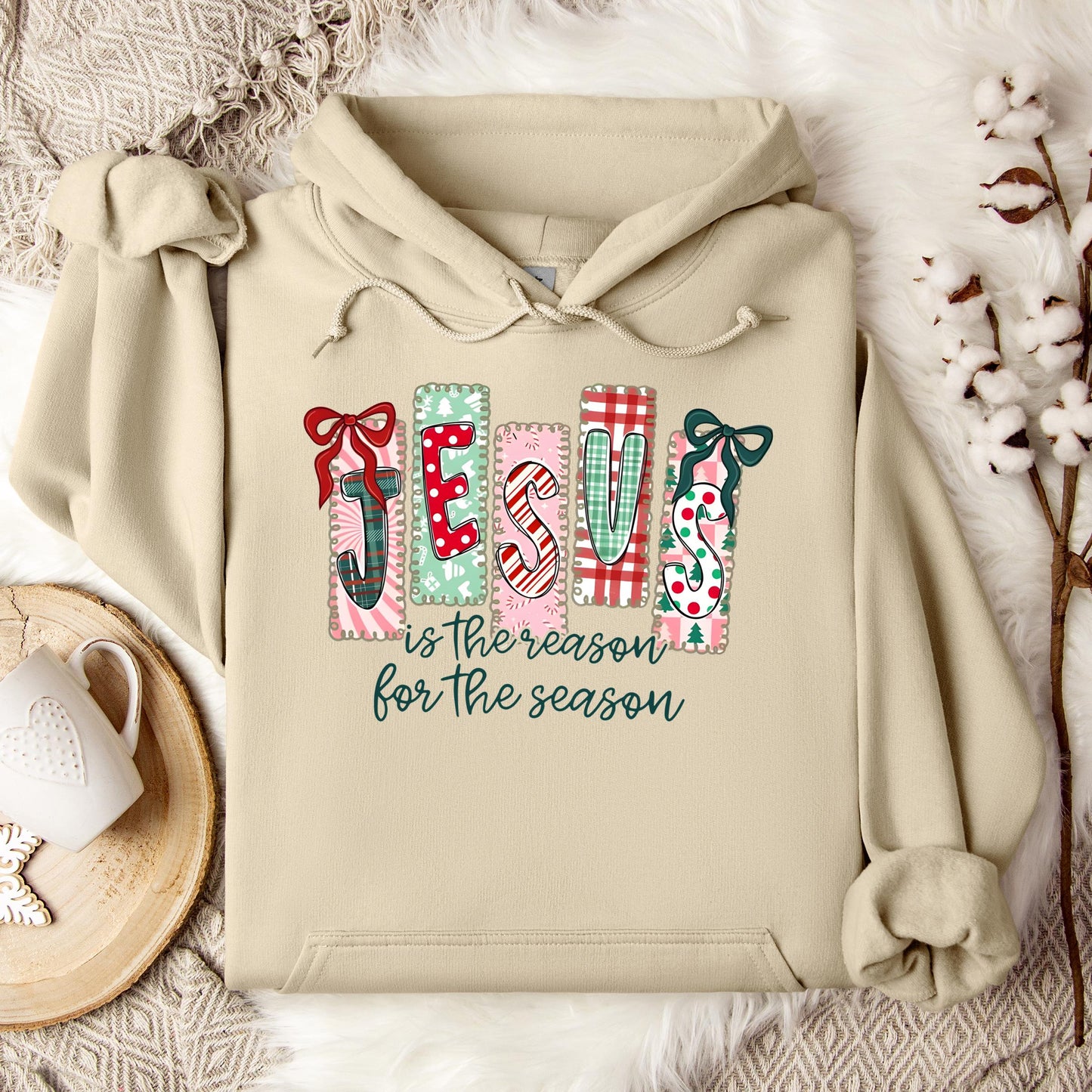 Jesus Is The Reason For The Season 12 Hoodie