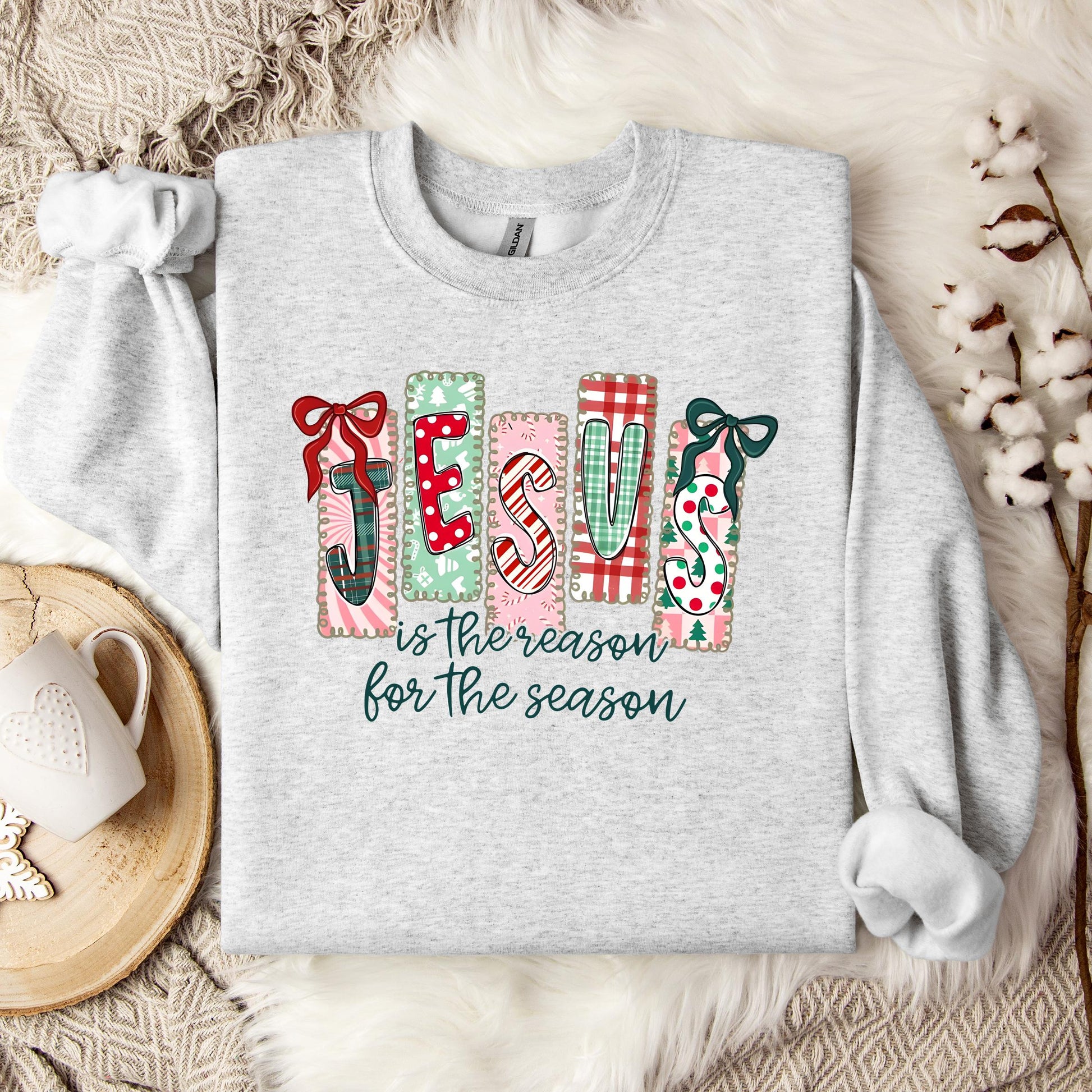 Jesus Is The Reason For The Season 12 Sweatshirt
