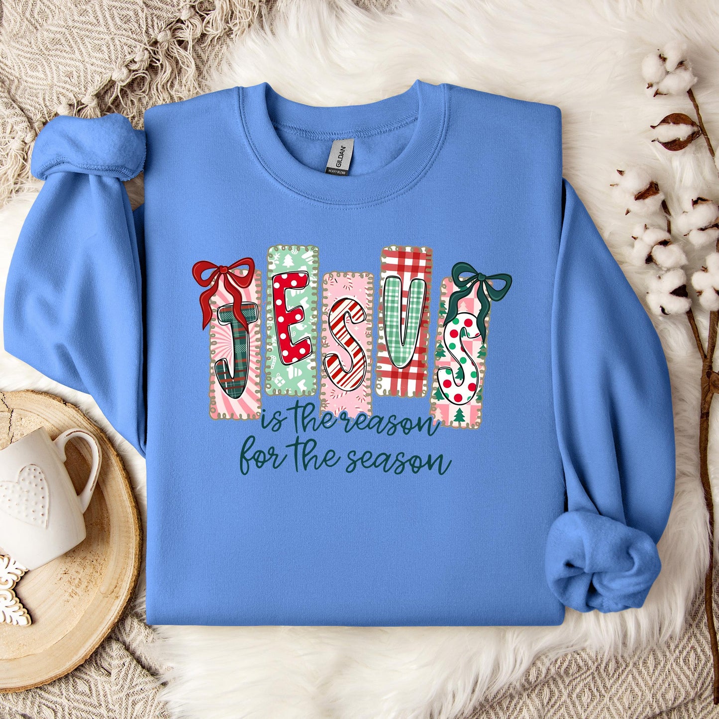 Jesus Is The Reason For The Season 12 Sweatshirt