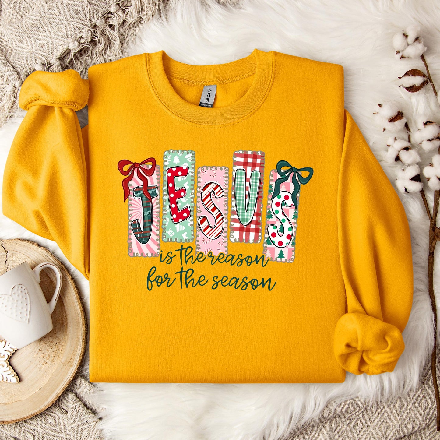 Jesus Is The Reason For The Season 12 Sweatshirt
