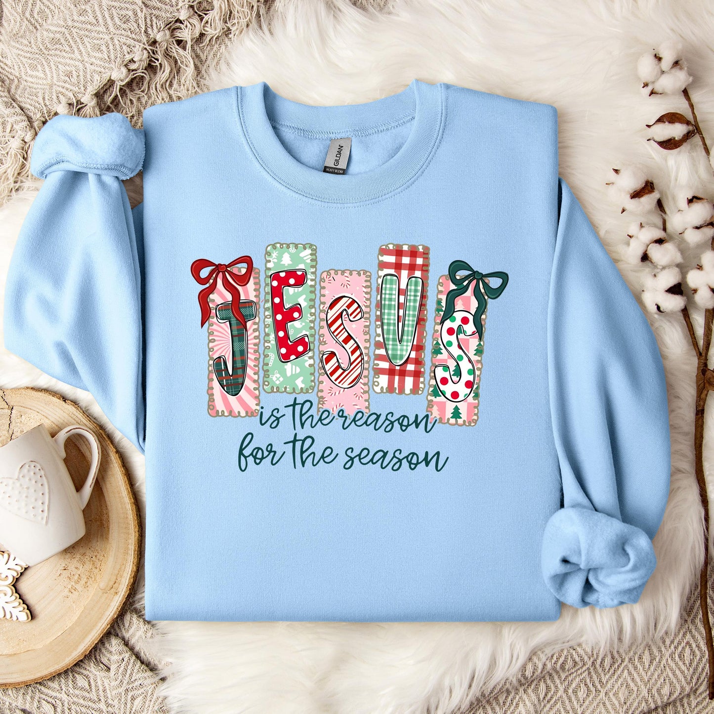 Jesus Is The Reason For The Season 12 Sweatshirt
