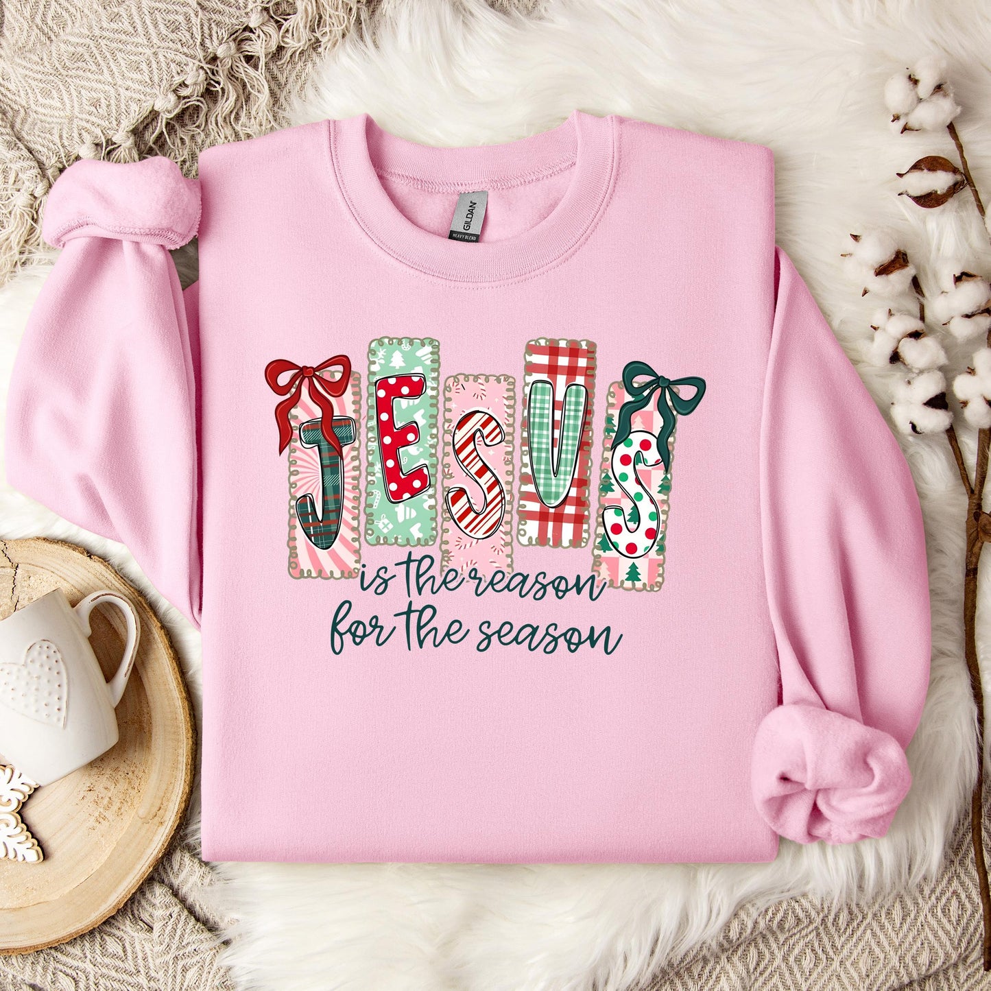 Jesus Is The Reason For The Season 12 Sweatshirt