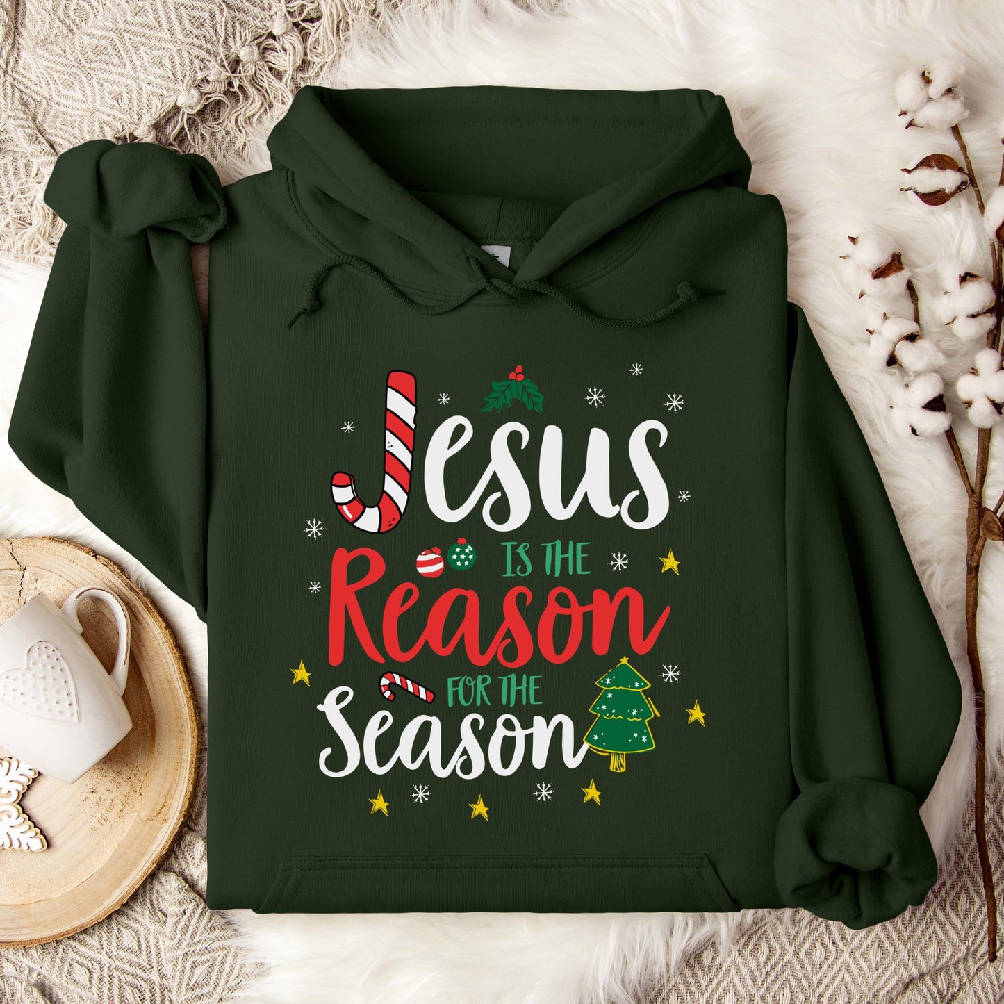 Jesus Is The Reason For The Season 13 Hoodie