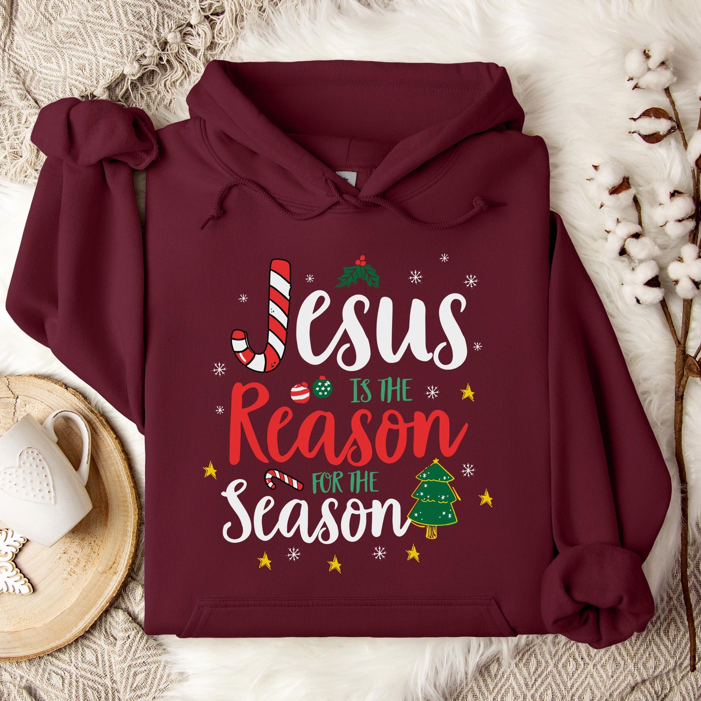 Jesus Is The Reason For The Season 13 Hoodie