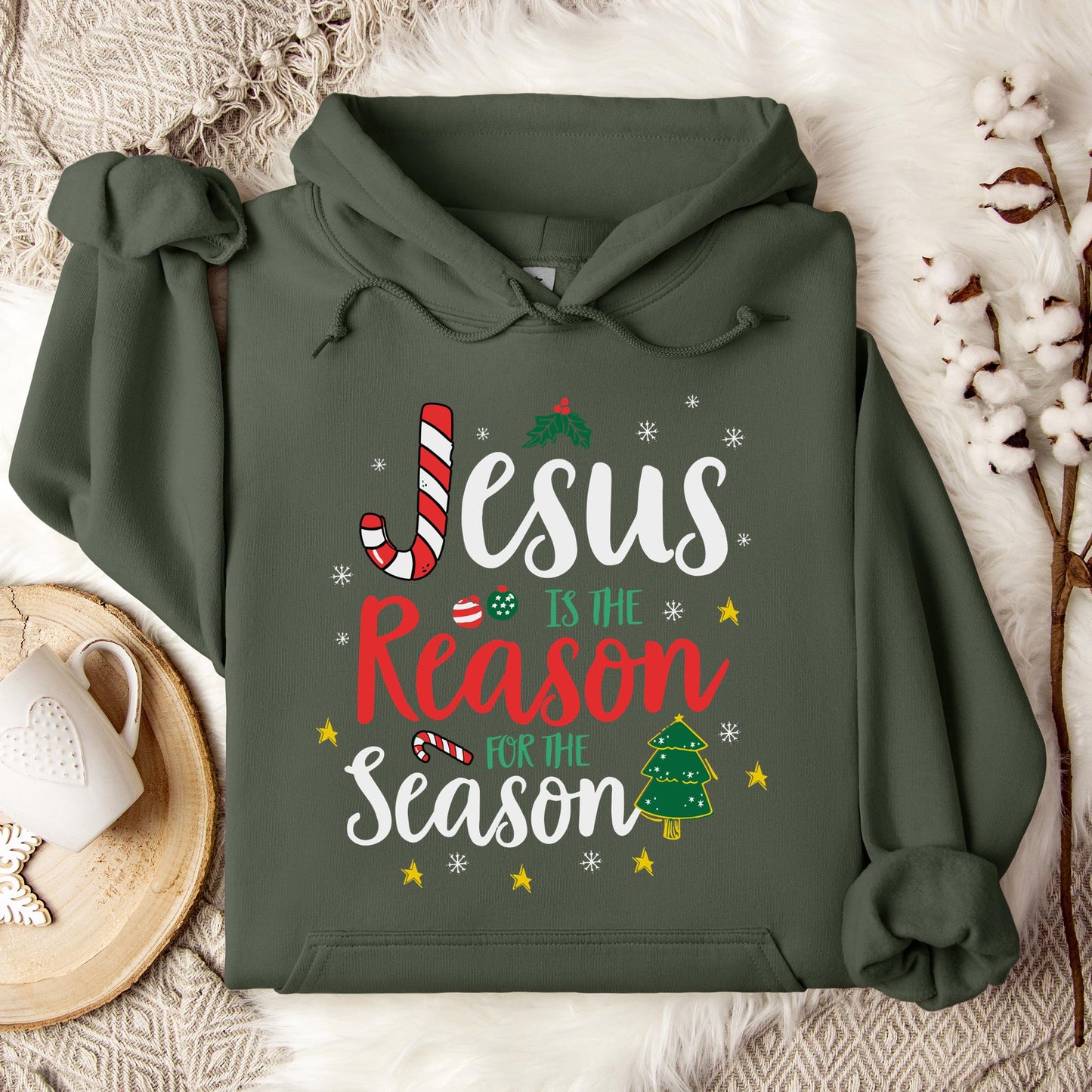 Jesus Is The Reason For The Season 13 Hoodie