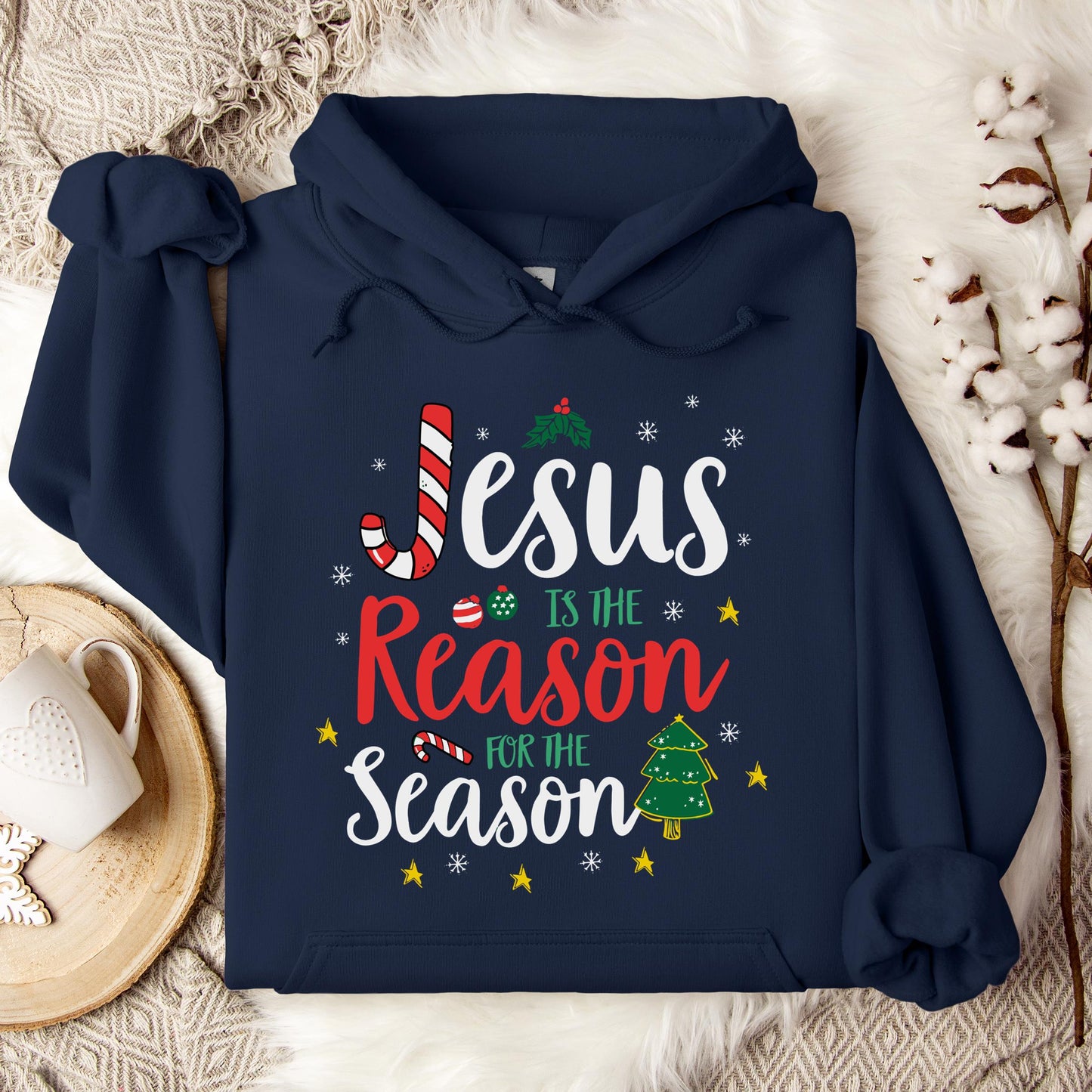 Jesus Is The Reason For The Season 13 Hoodie