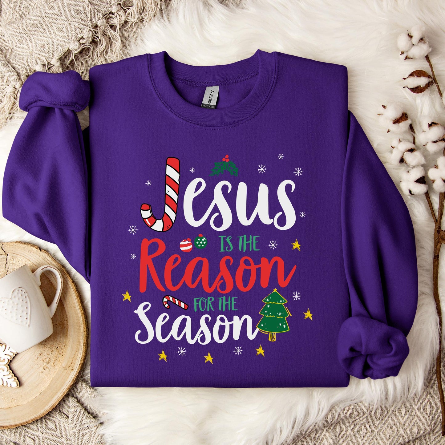Jesus Is The Reason For The Season 13 Sweatshirt