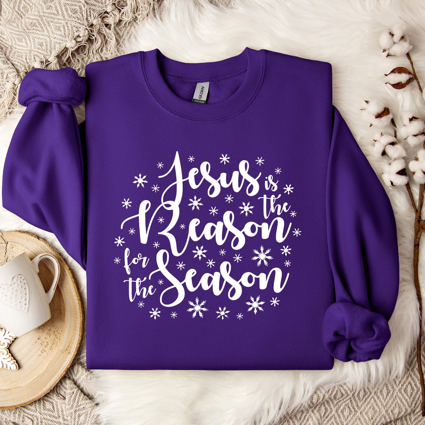 Jesus Is The Reason For The Season 14 Sweatshirt