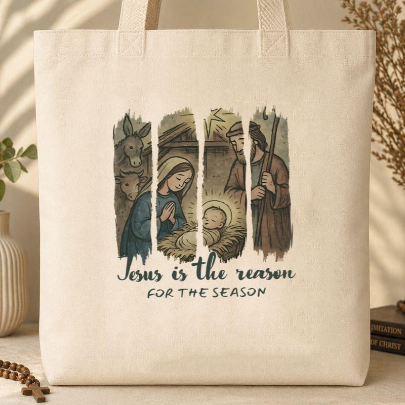 Jesus Is The Reason For The Season 19 Tote Bag