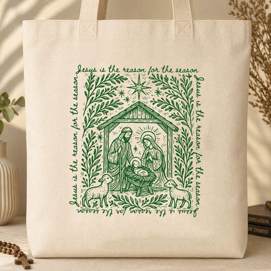 Jesus Is The Reason For The Season 22 Tote Bag