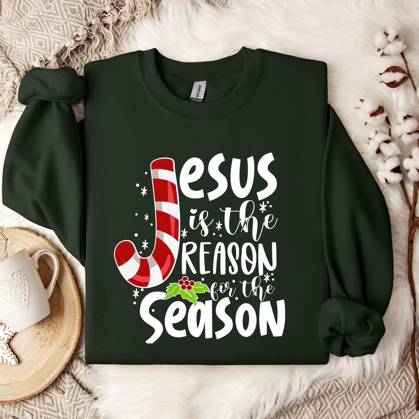 Jesus Is The Reason For The Season Sweatshirt