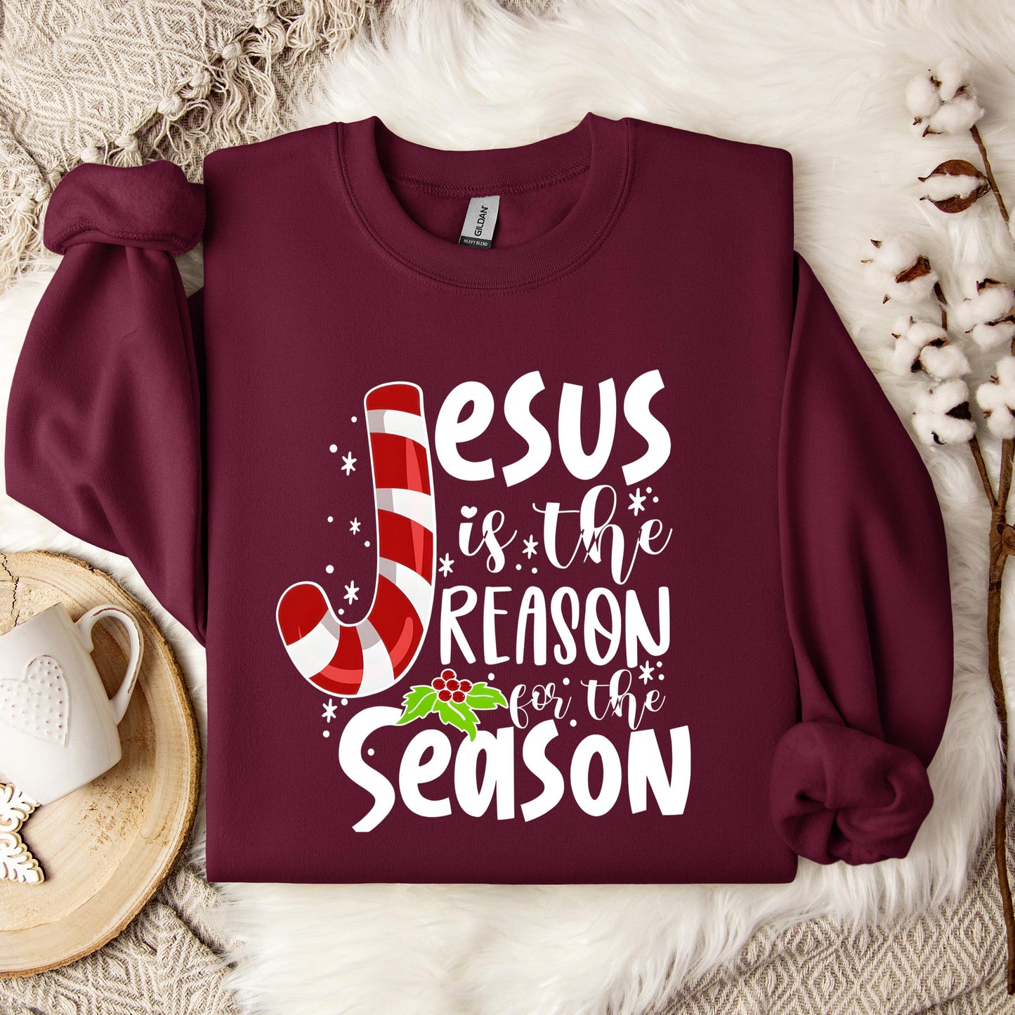 Jesus Is The Reason For The Season Sweatshirt