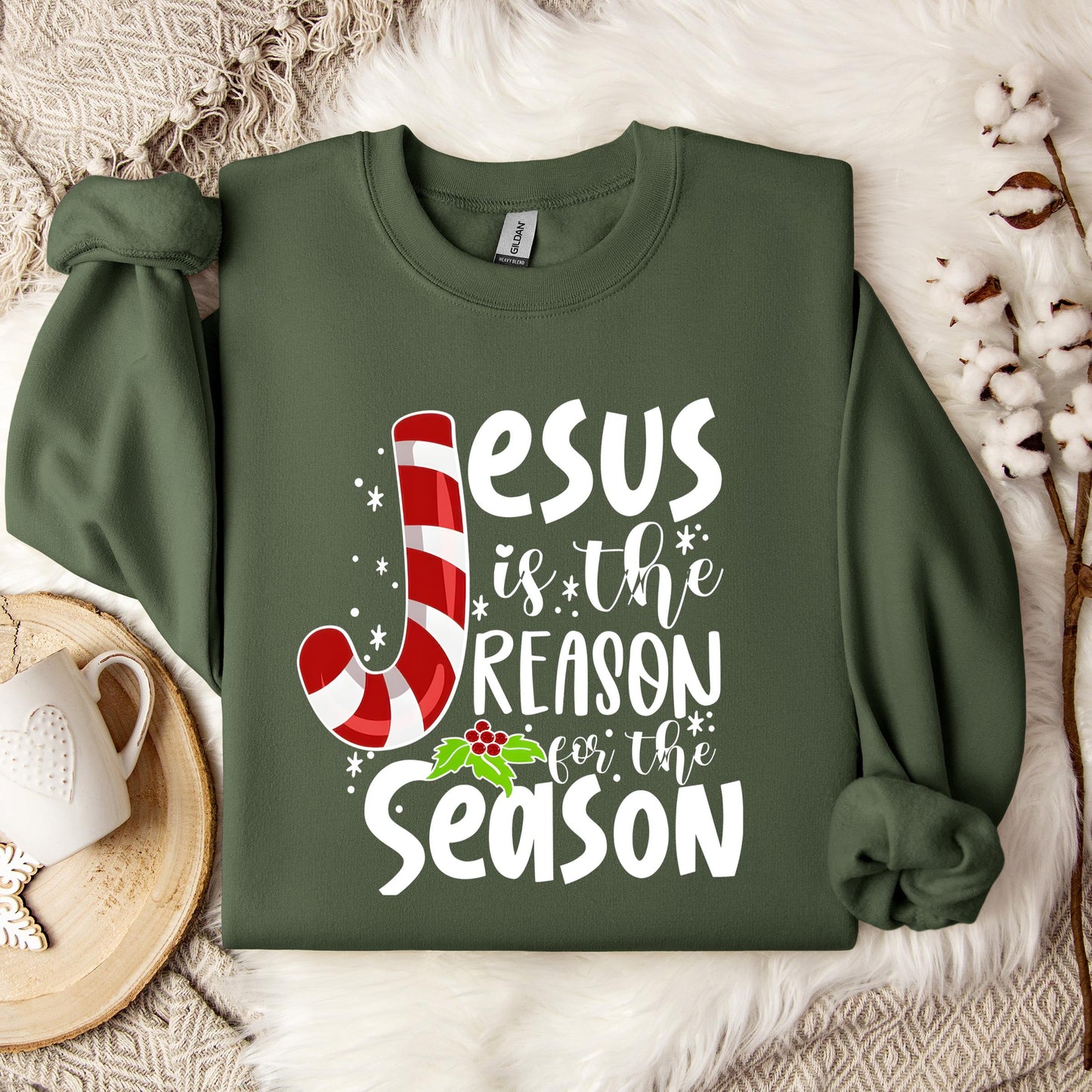 Jesus Is The Reason For The Season Sweatshirt