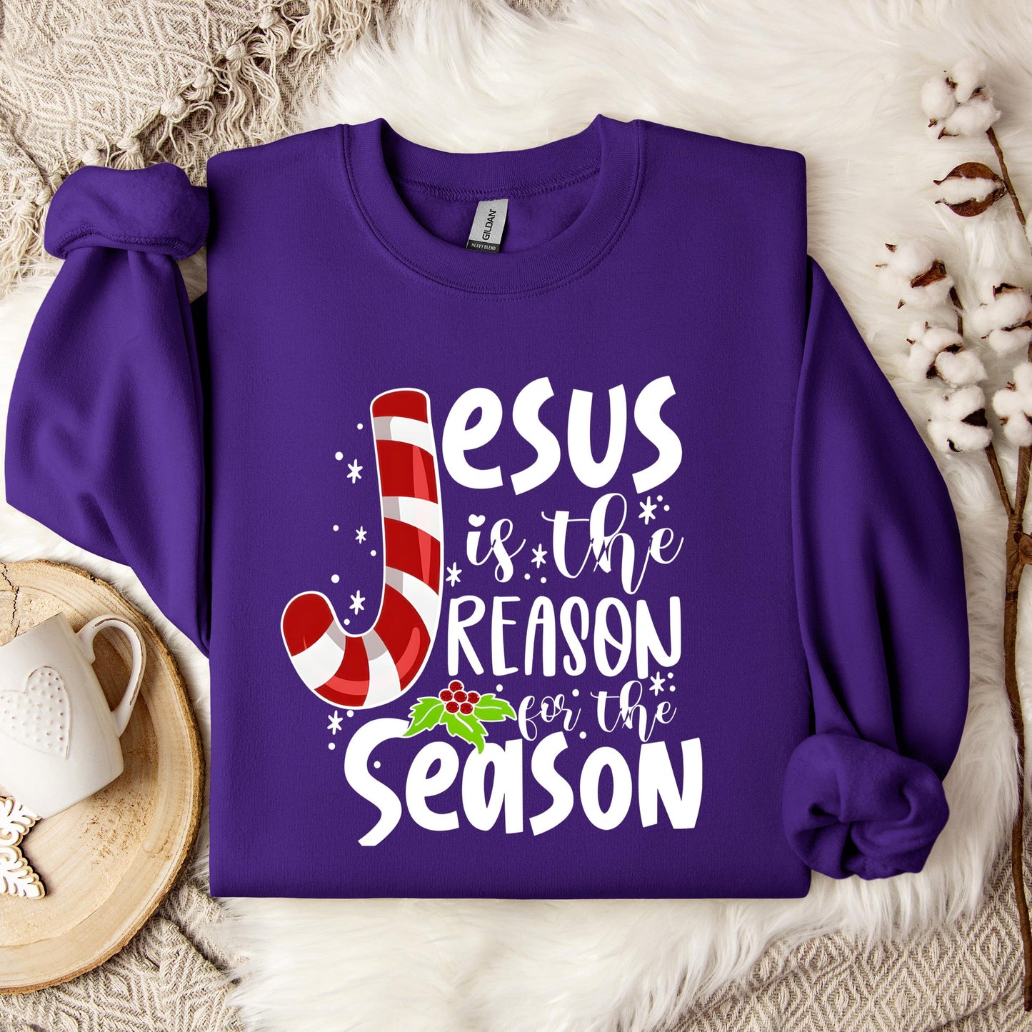 Jesus Is The Reason For The Season Sweatshirt