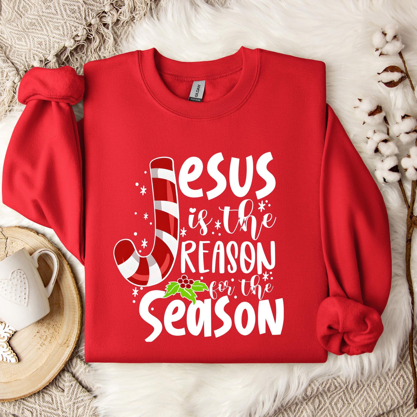 Jesus Is The Reason For The Season Sweatshirt
