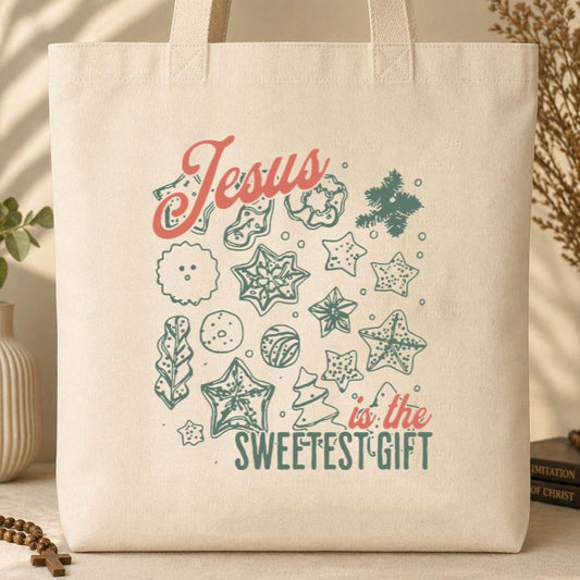 Jesus Is The Sweetest Gift Tote Bag