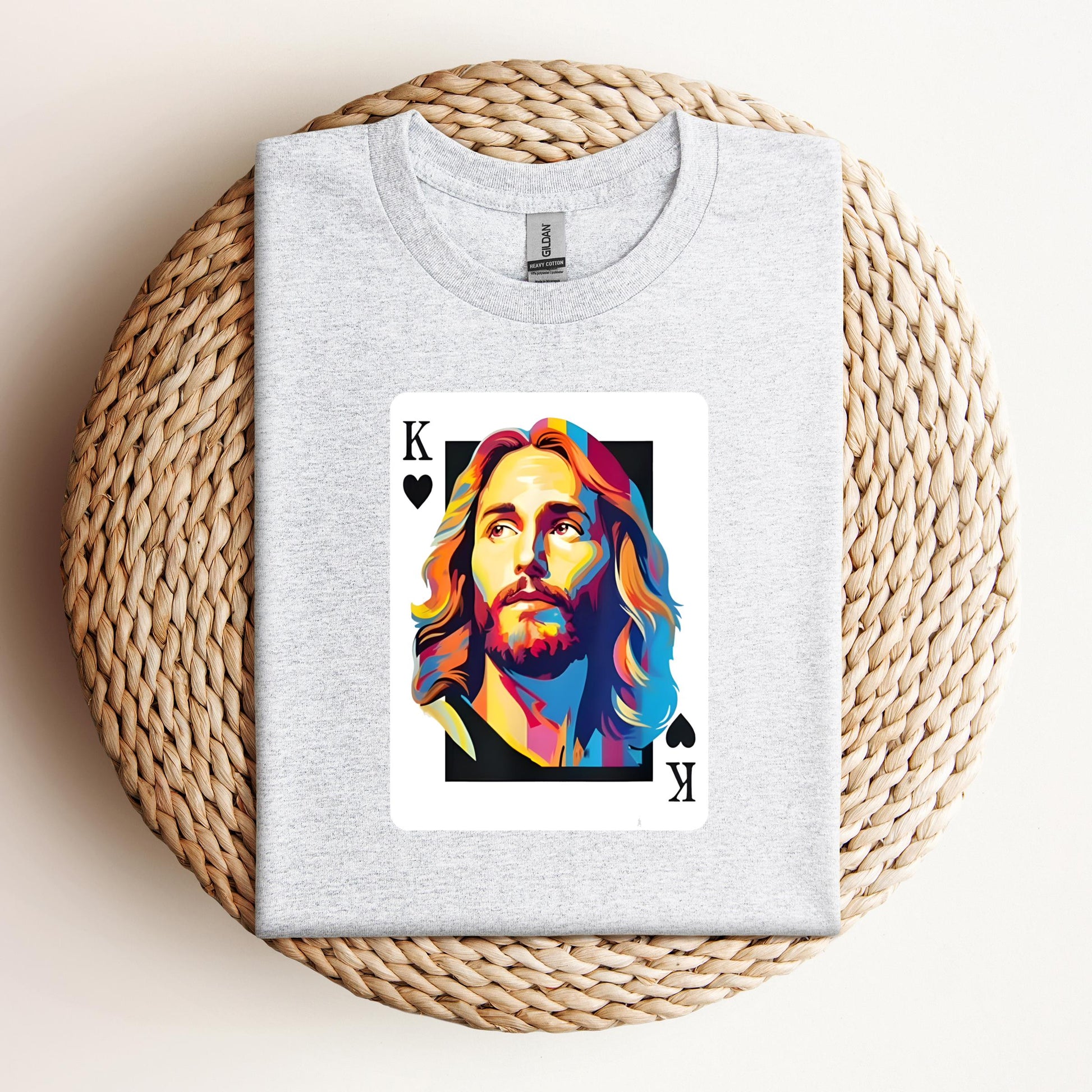 Jesus King Card