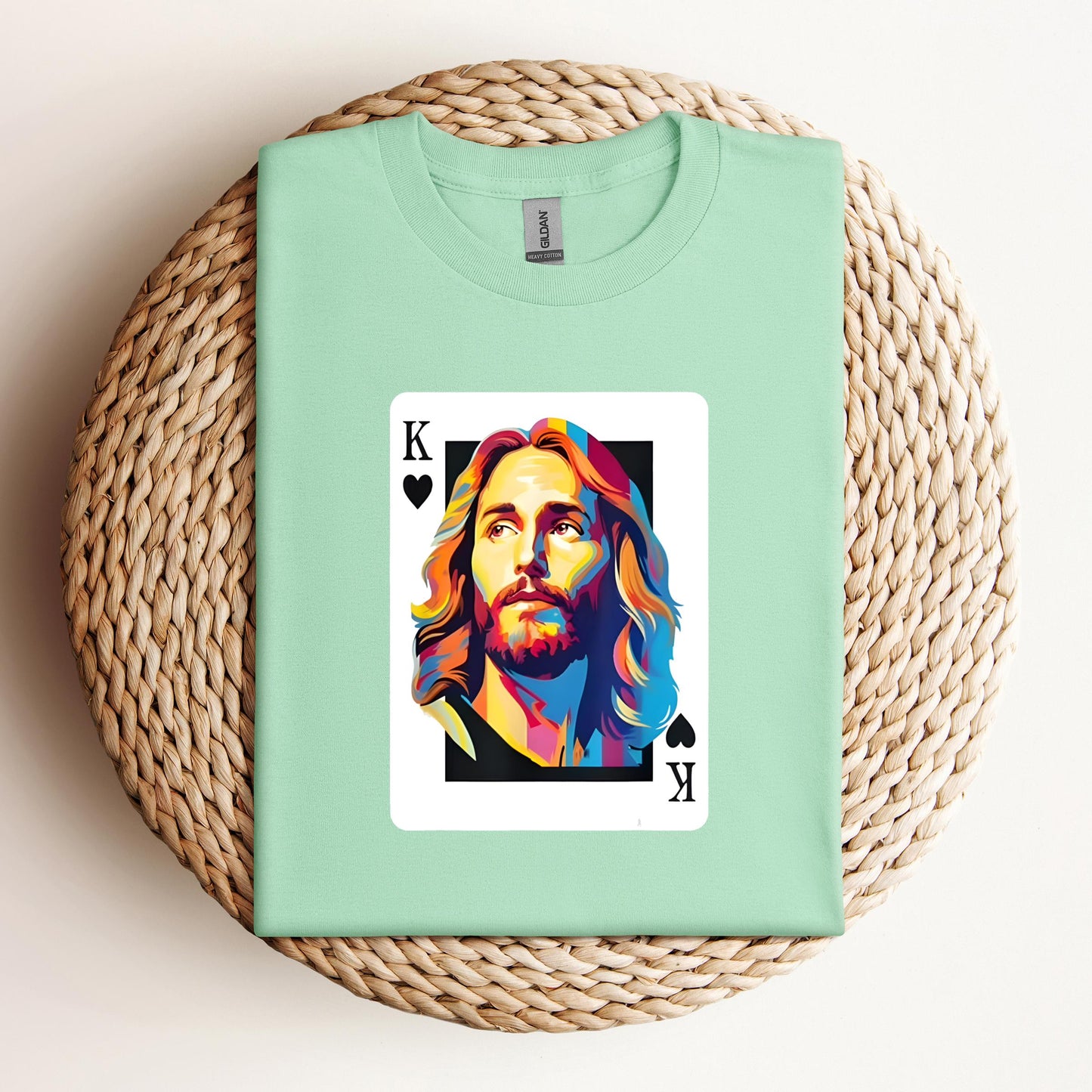Jesus King Card