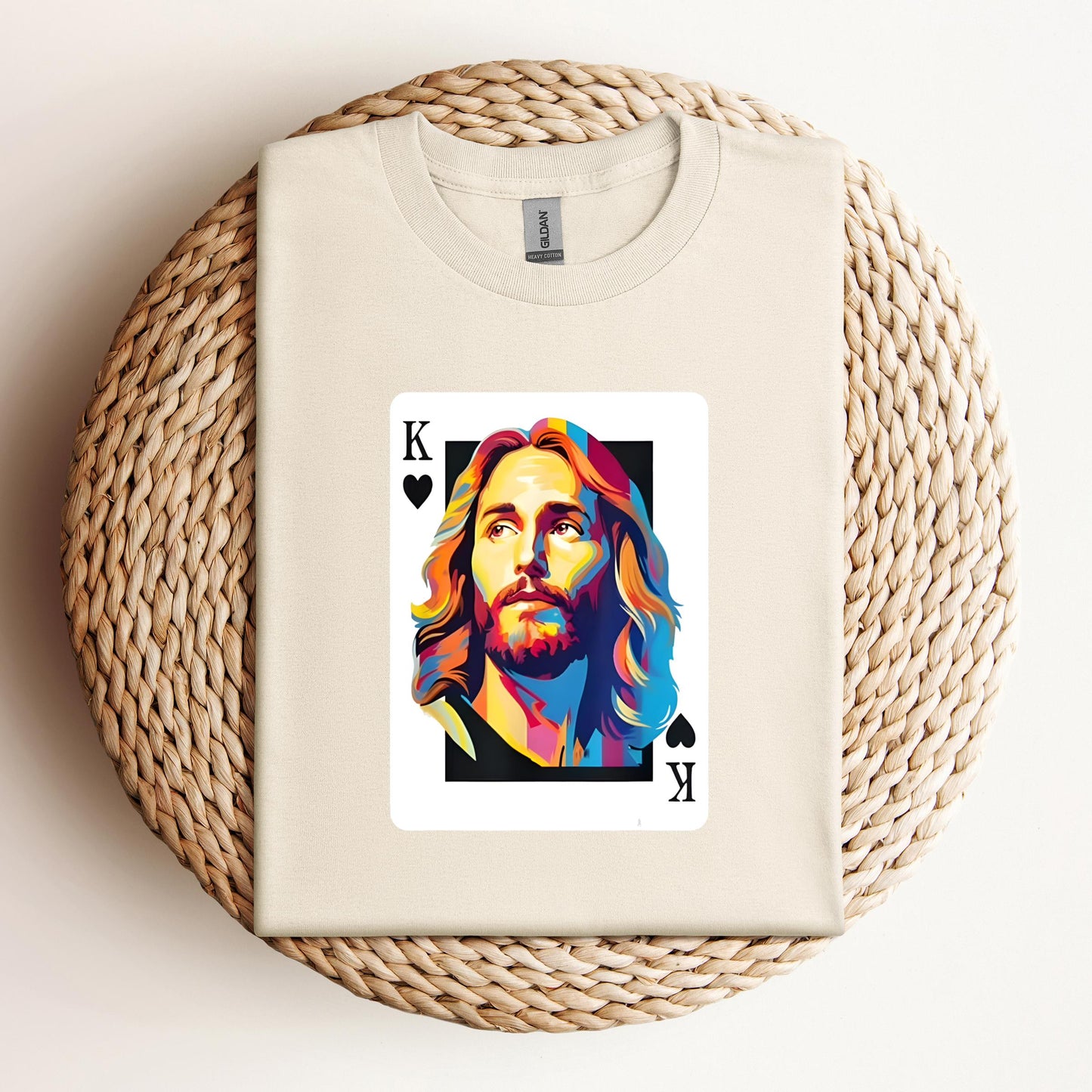 Jesus King Card