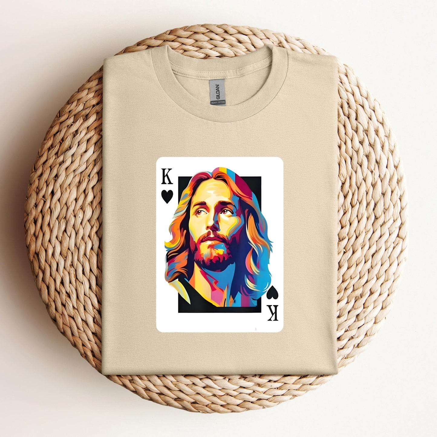 Jesus King Card