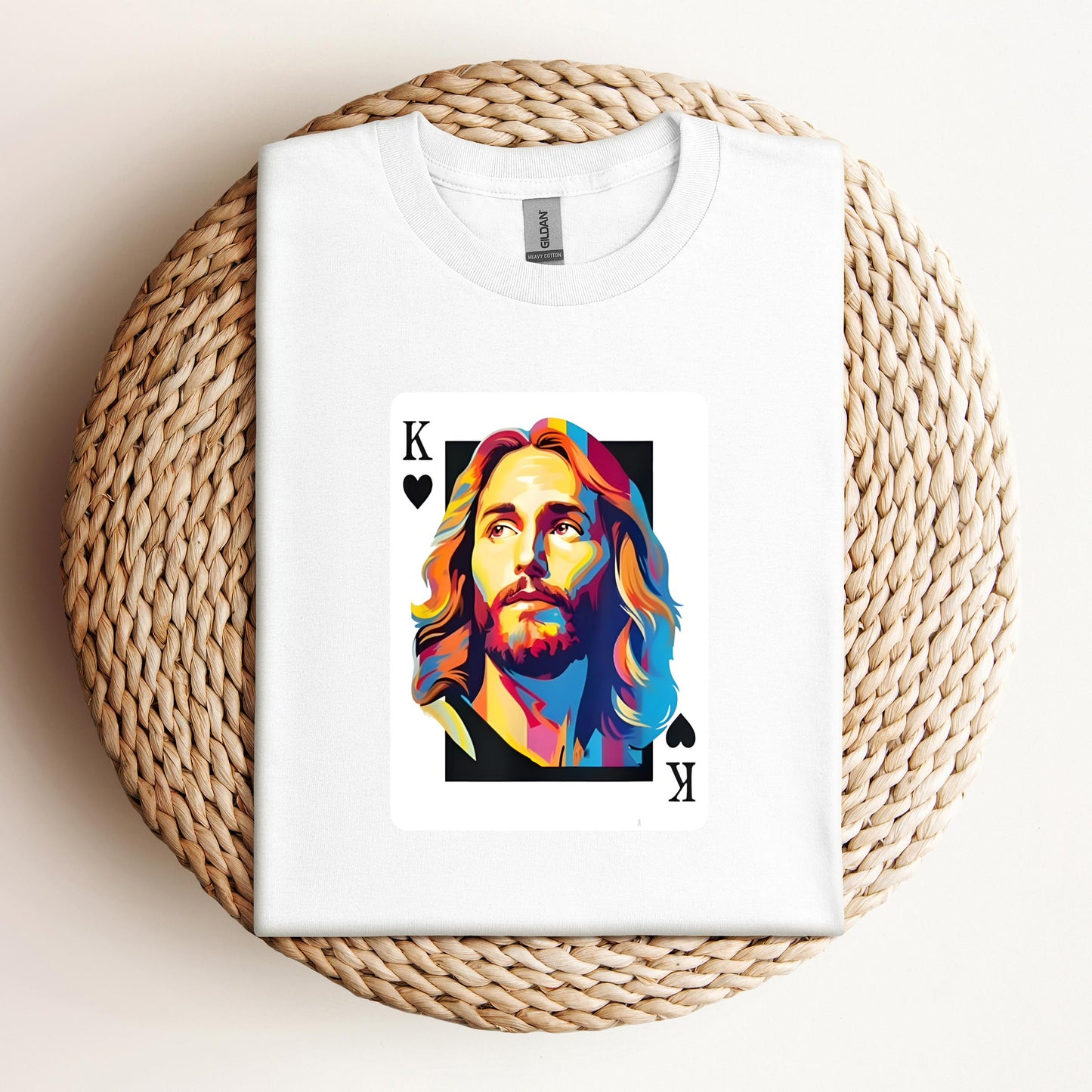 Jesus King Card