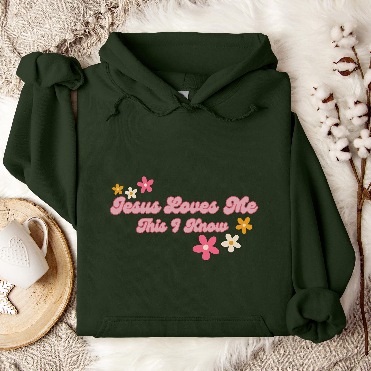 Jesus Loves Me This I Know Hoodie