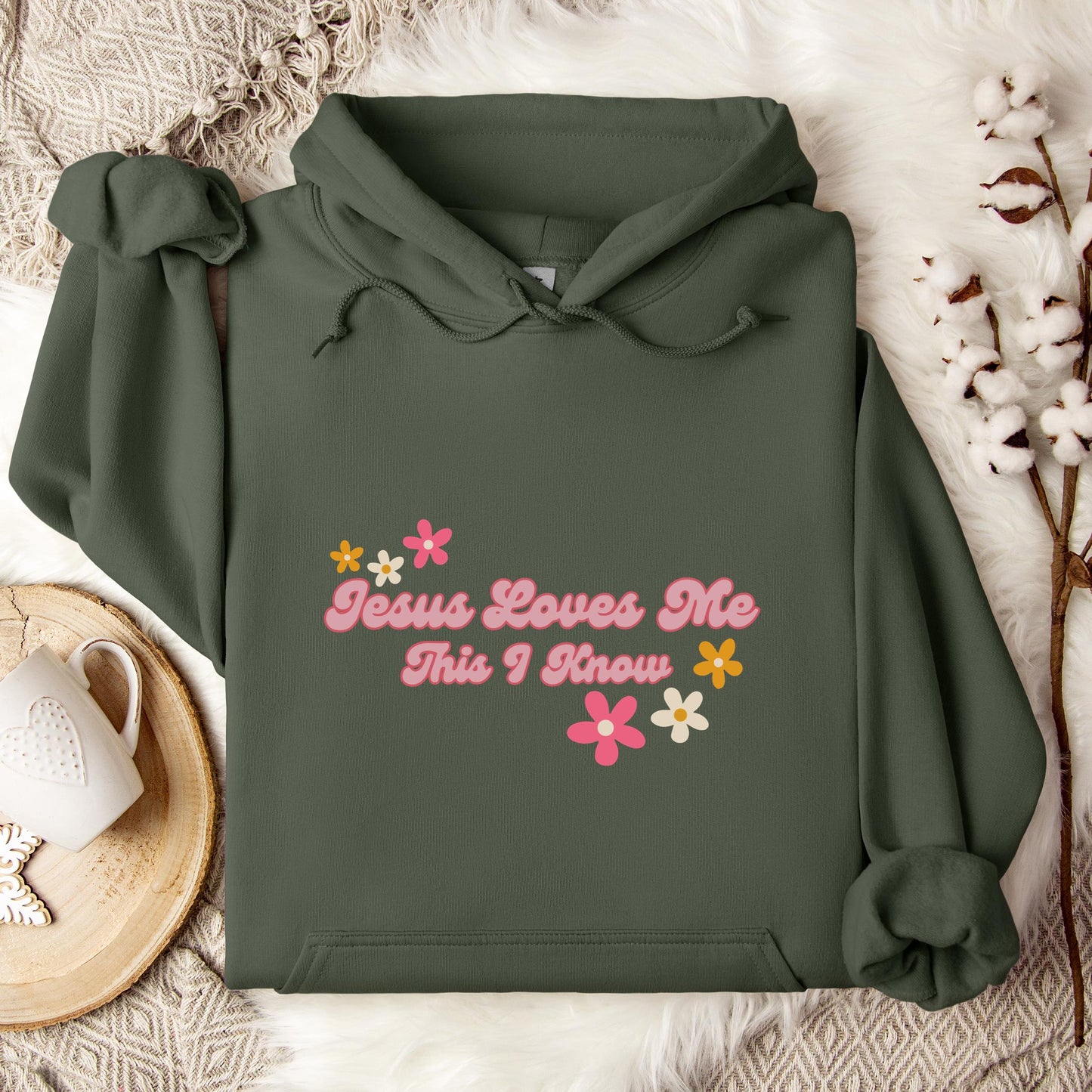 Jesus Loves Me This I Know Hoodie