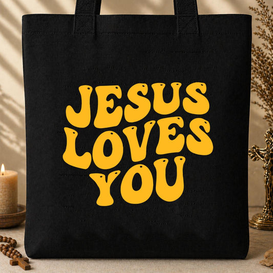 Jesus Loves You 01 Tote Bag