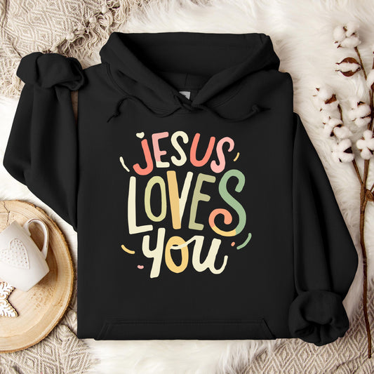 Jesus Loves You 04 Hoodie